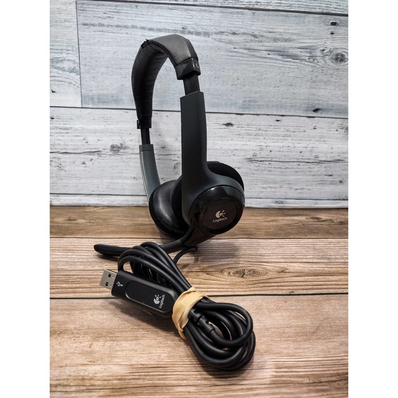 Logitech Clear Chat Pro USB Headset! On Ear! Good Condition. Retail $83! - Picture 2 of 6